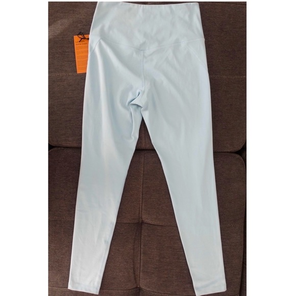 Girlfriend Collective - BNWT high-rise full-length leggings in SKY (Medium size) - Picture 4 of 6